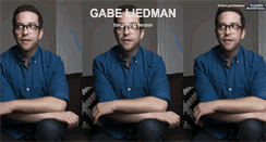 Desktop Screenshot of gabeliedman.com